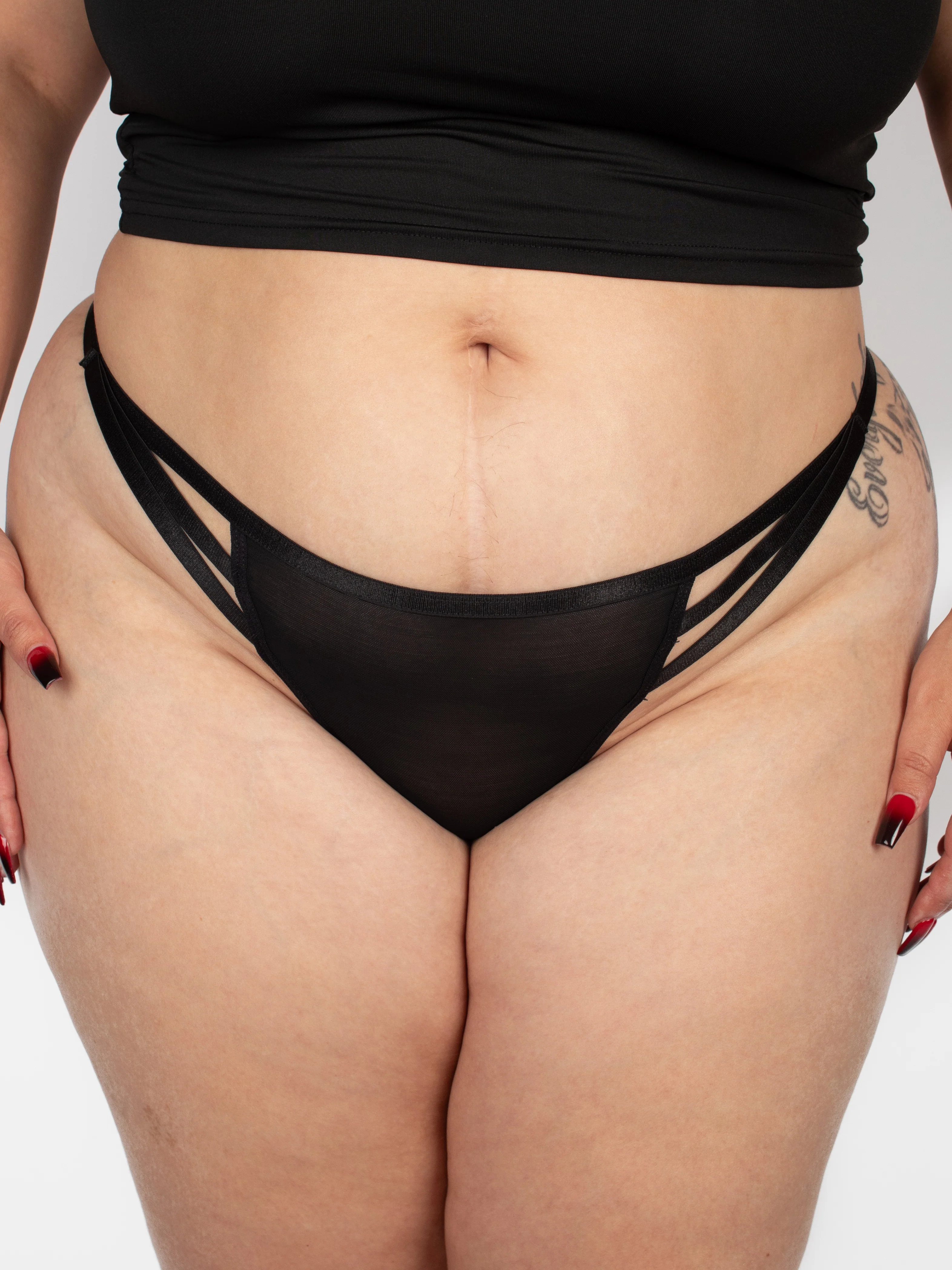 Strappy Boo! Thong - Image 5